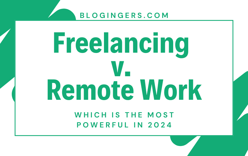 Freelancing or Remote Work