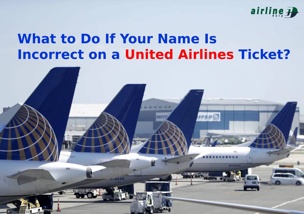 How to Correct a Name Error on Your United Airlines Ticket