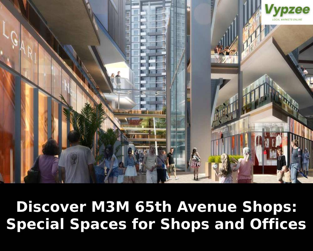 Discover M3M 65th Avenue Shops: Special Spaces for Shops and Offices