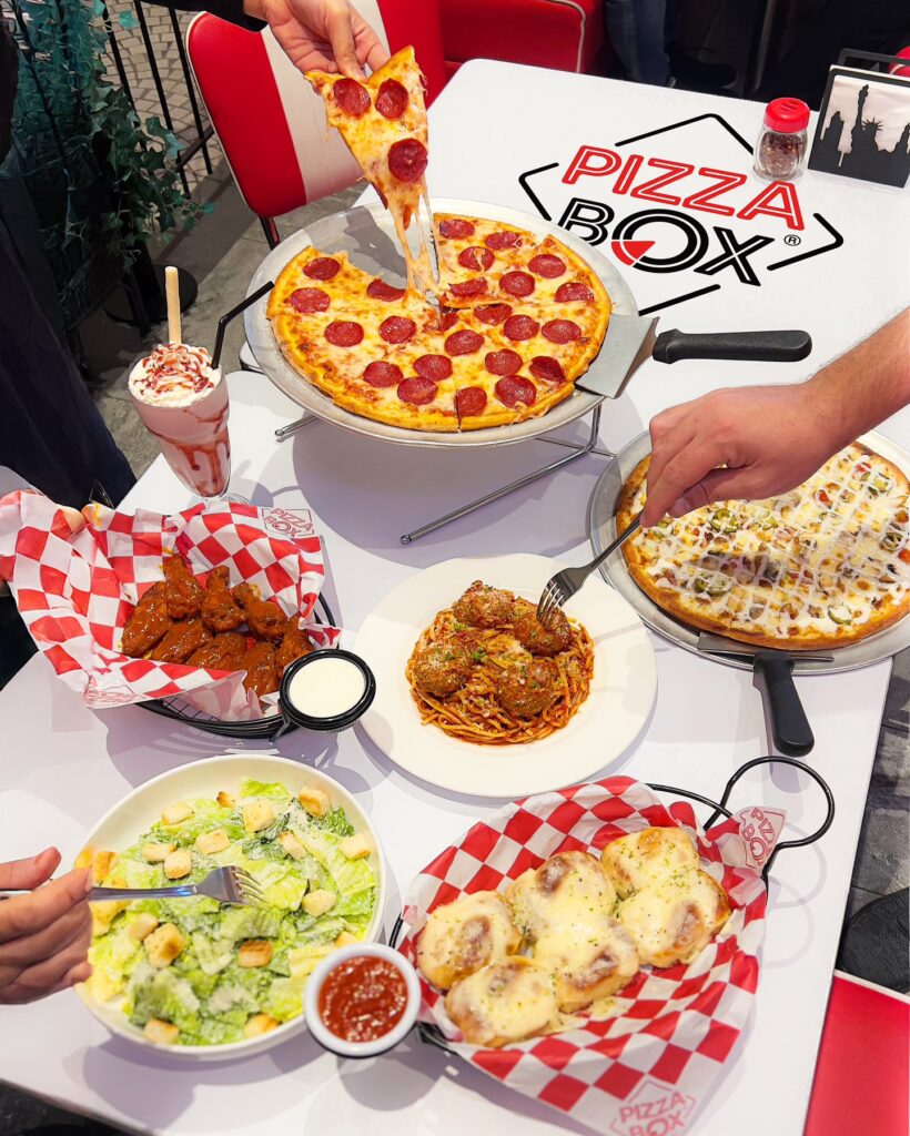 Pizza Box family pizza