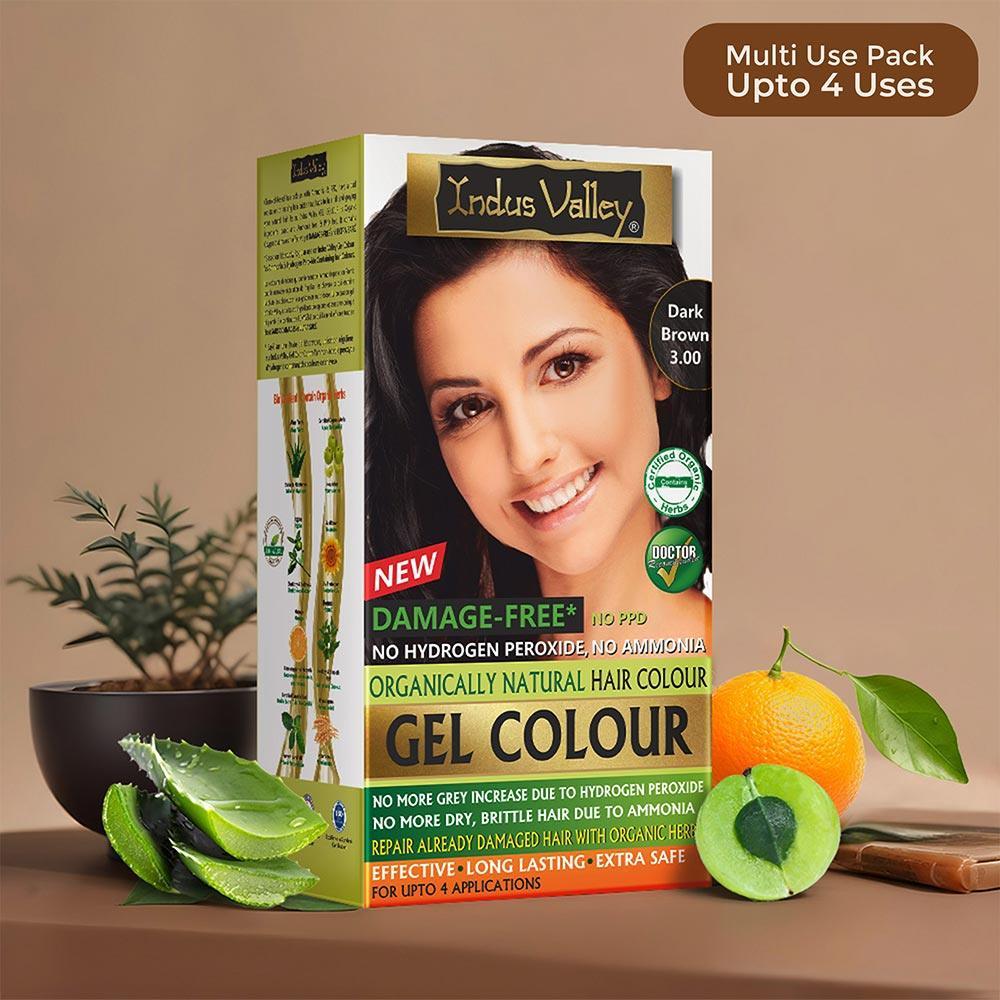 Organic hair colour