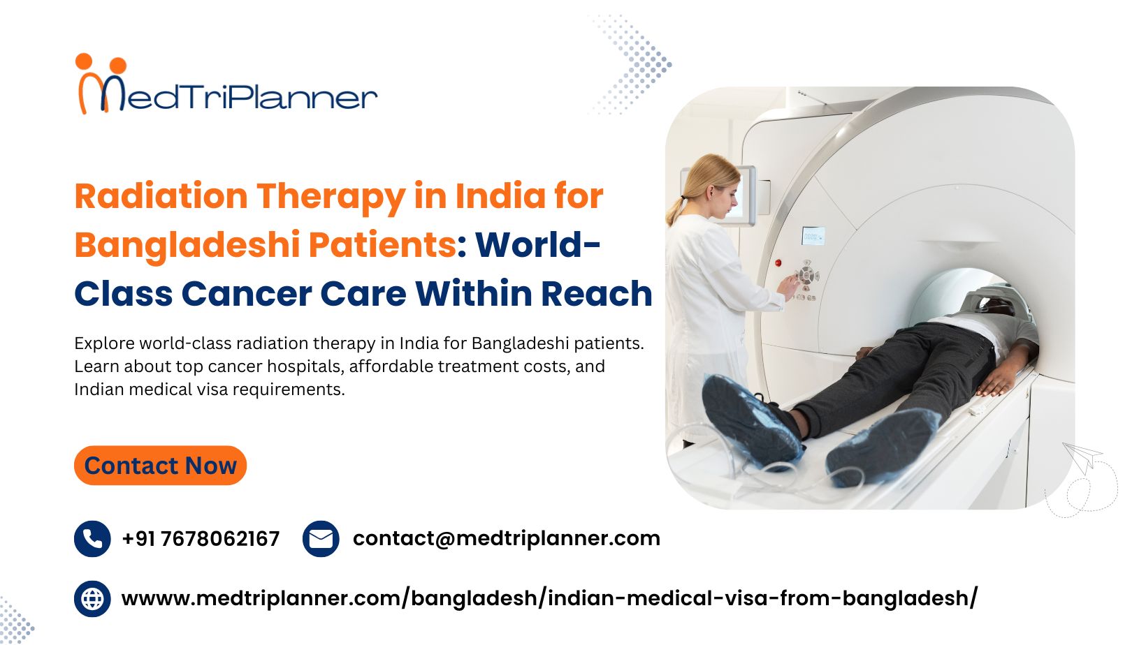 Radiation Therapy in India for Bangladeshi Patients: World-Class Cancer Care Within Reach