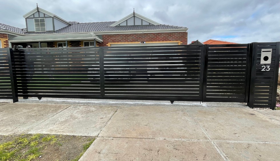 Sliding Gate Installation 5