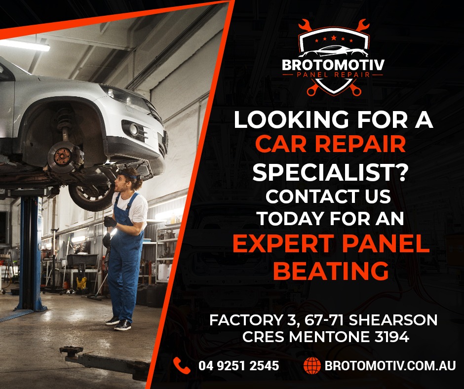 Trusted Panel Beaters in Melbourne – Brotomotiv