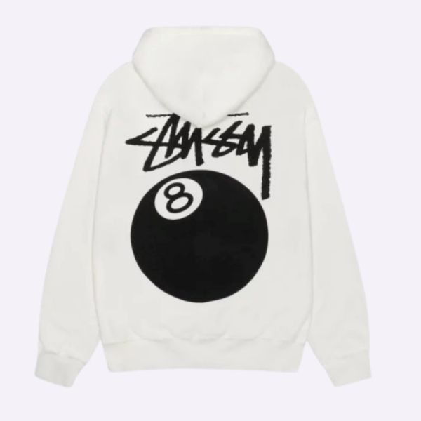 8 Ball Zip Hoodie Gray1