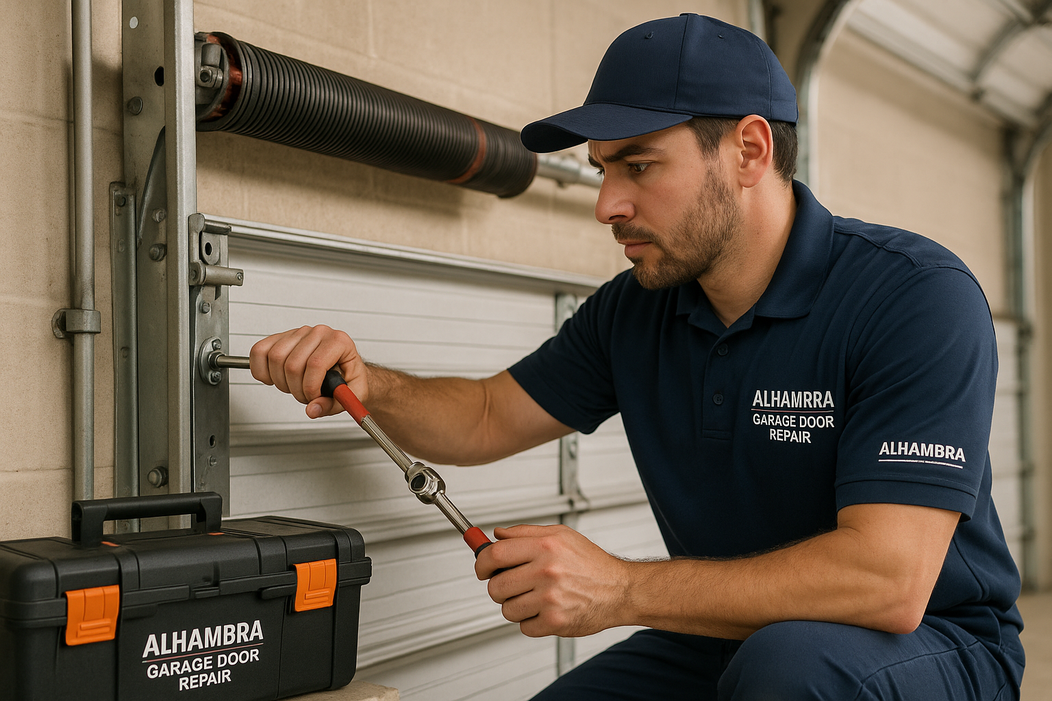 How to Keep Commercial Garage Door Repair Costs Low in Alhambra
