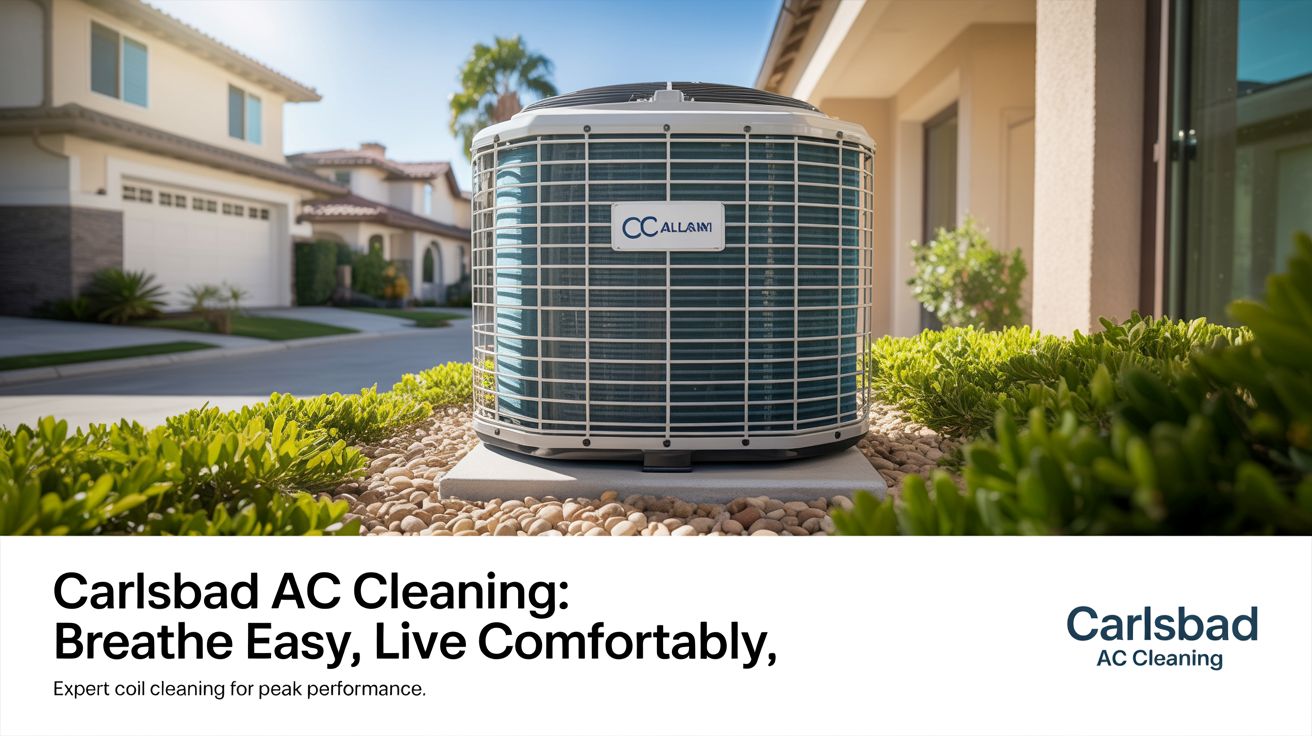 What Is The process For AC Coil Cleaning In Carlsbad Homes?