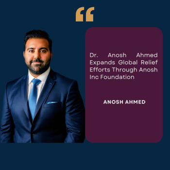 Dr. Anosh Ahmed