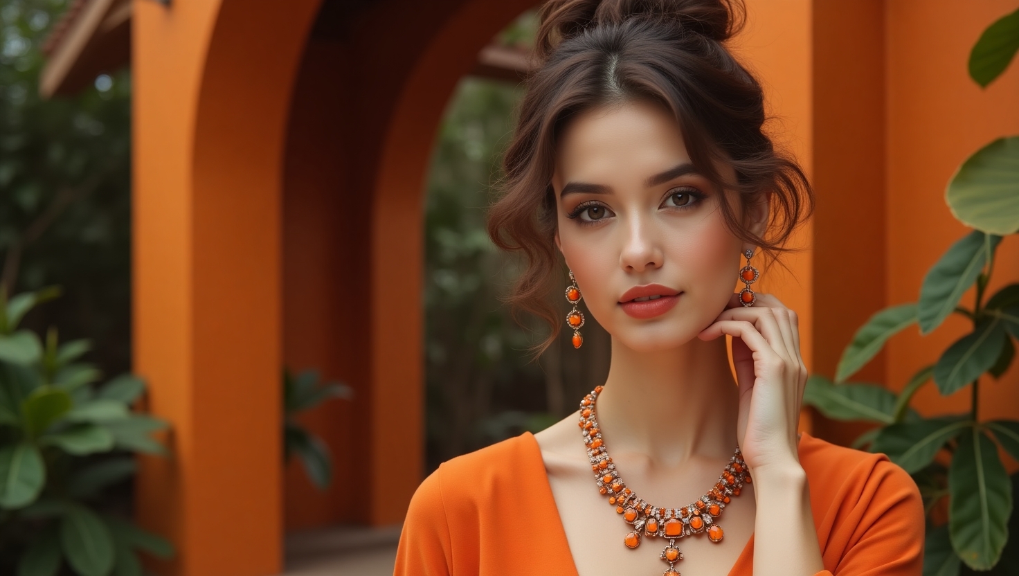 Embrace the Fiery Elegance of Orange Kyanite Jewelry