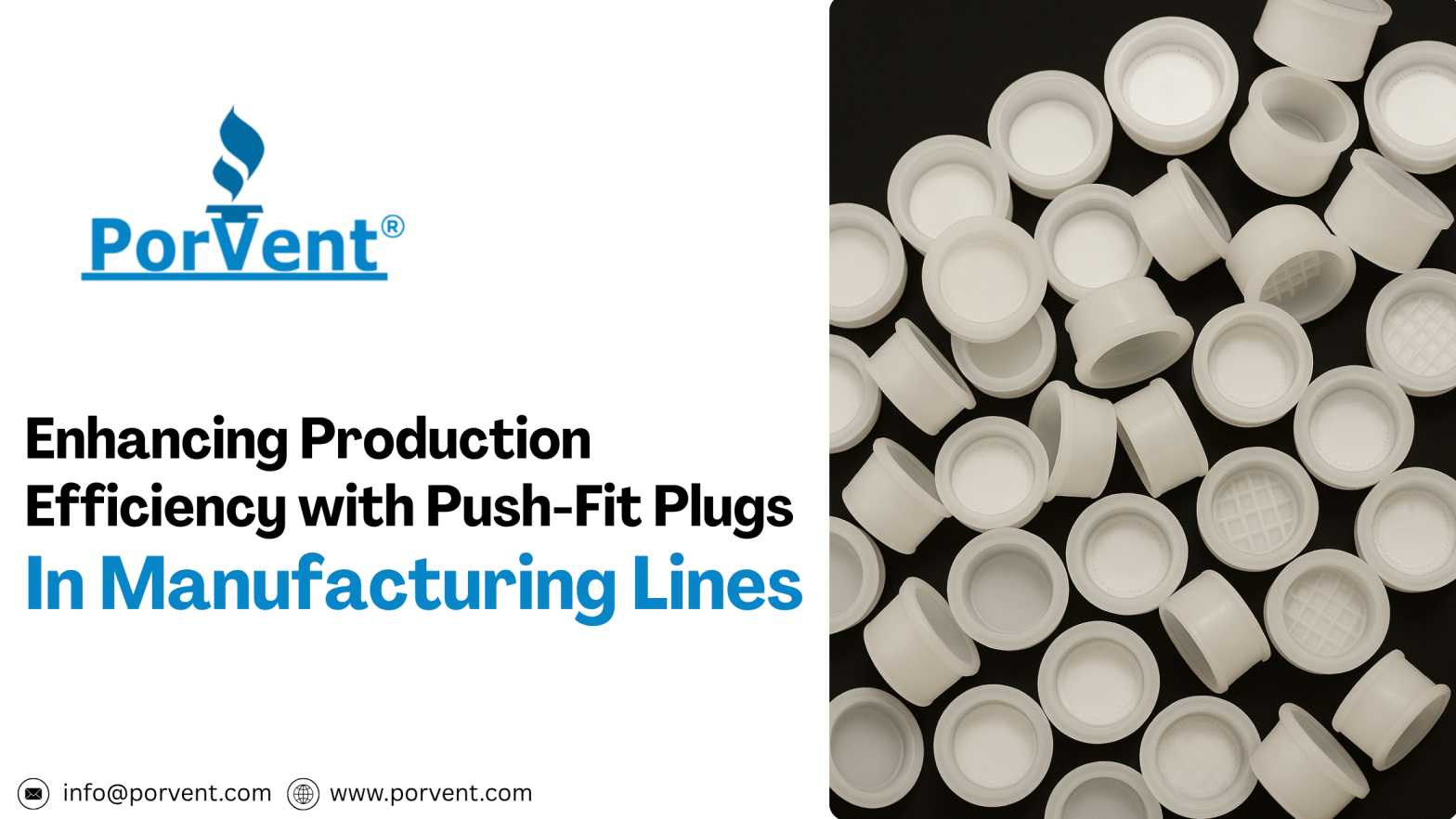 Enhancing Production Efficiency with Push-Fit Plugs in Manufacturing Lines