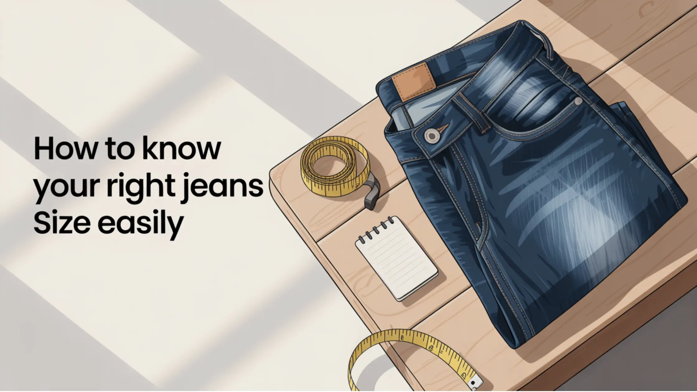 How to Know Your Right Jeans Size Easily