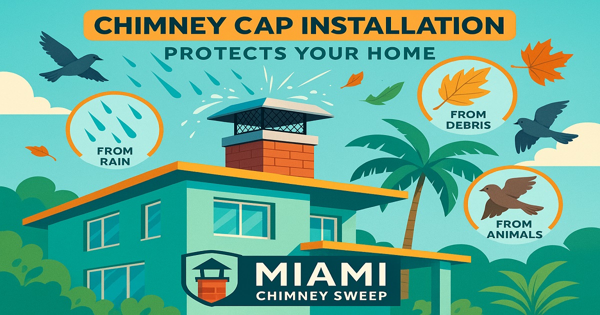 How Does Chimney Cap Installation Protect Miami Homes?