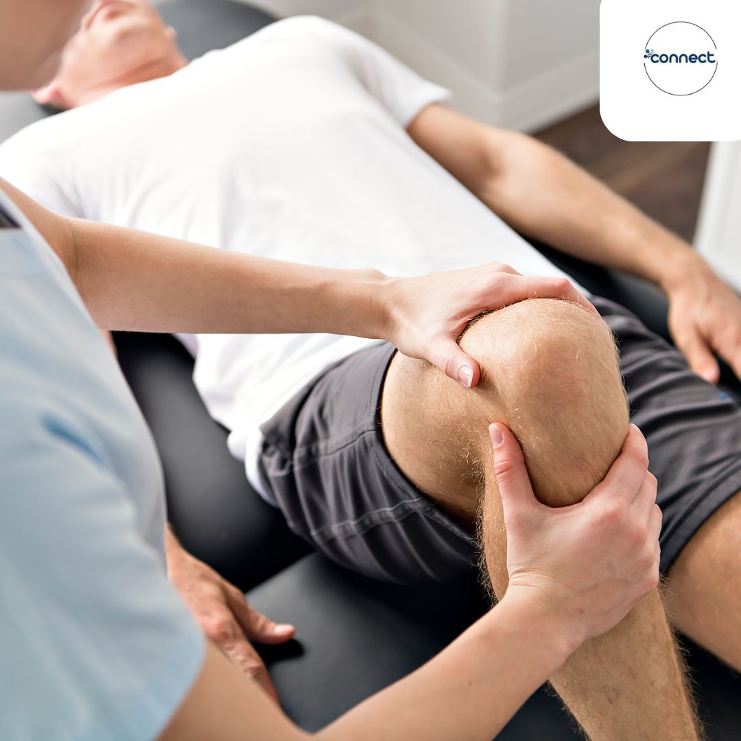 White Blue Physiotherapy Instagram Post