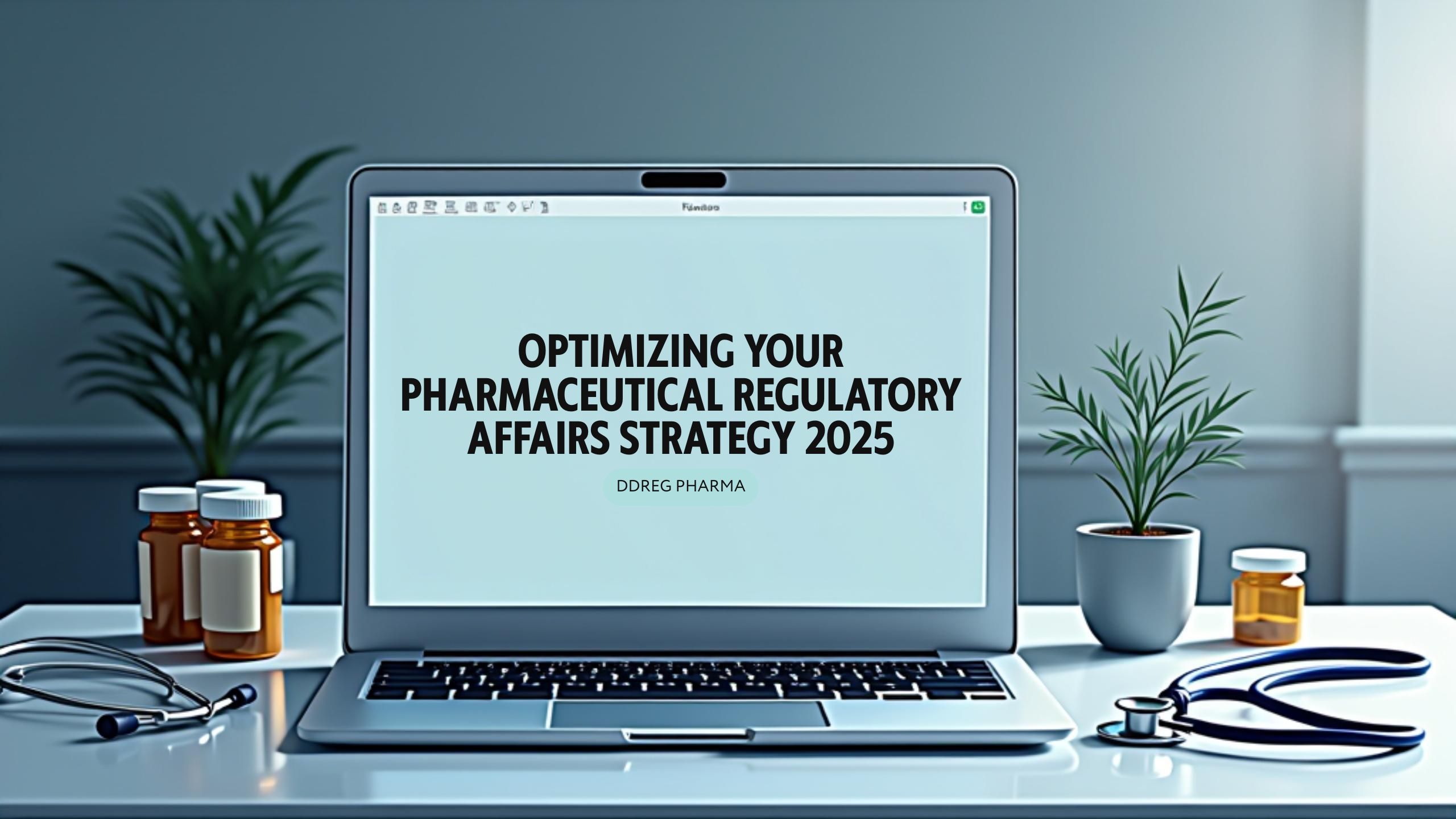 YouTube Banner - Optimizing Your Pharmaceutical Regulatory Affairs Strategy 2025