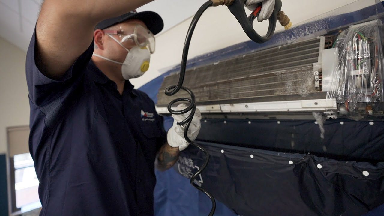 AC Coil Cleaning