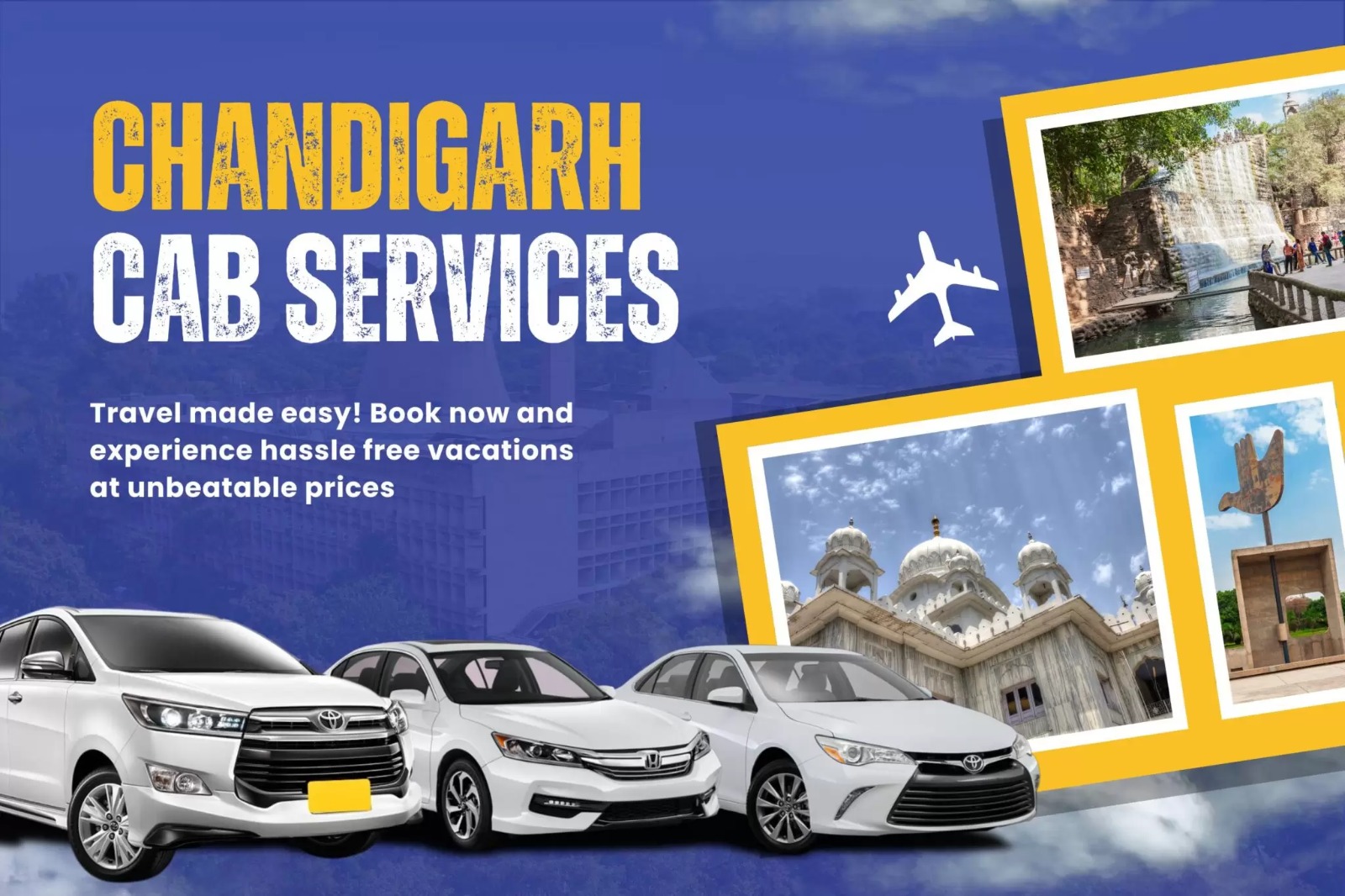 Trusted Taxi Service in Chandigarh – Go India Cab