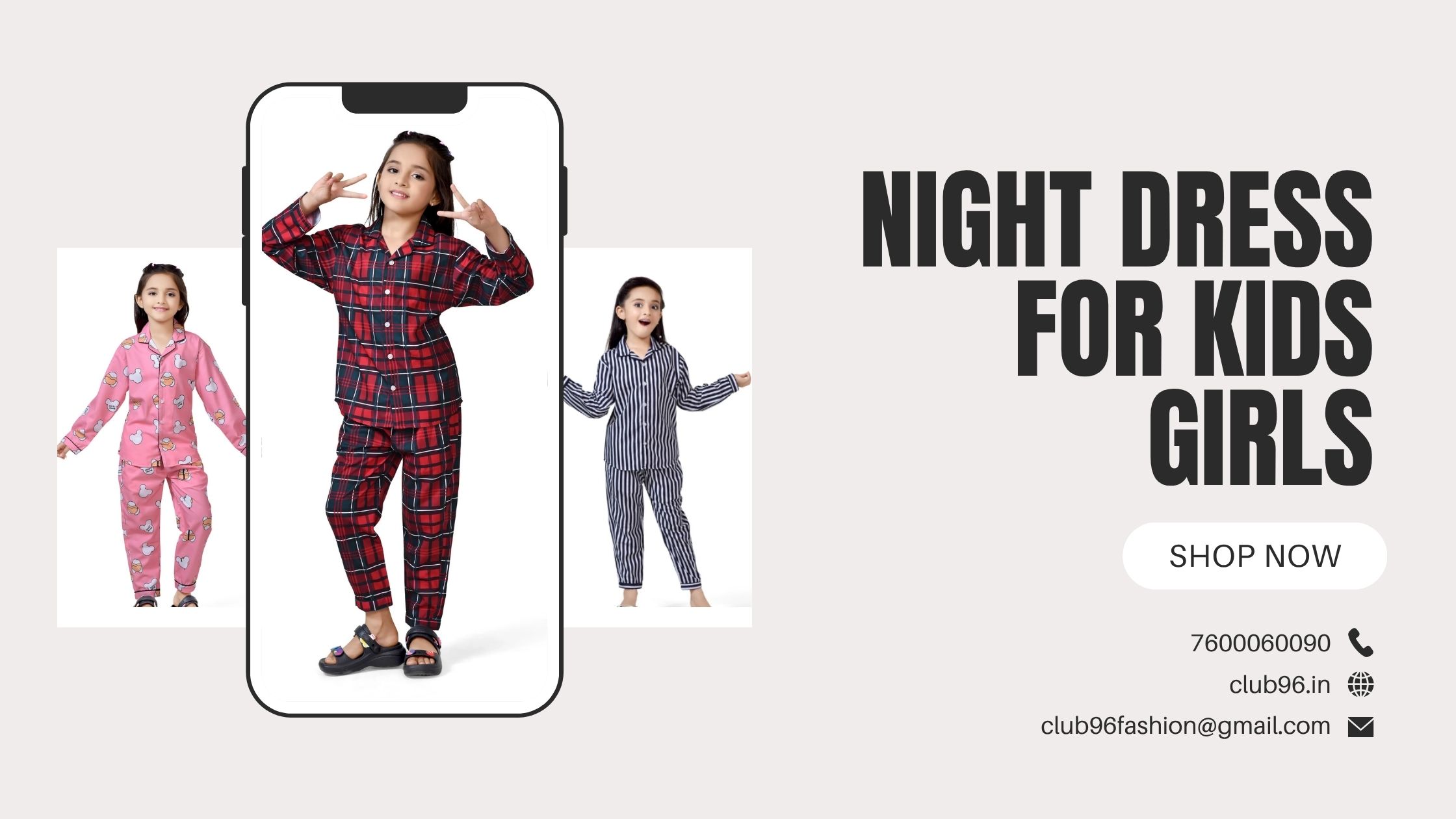 Shop Trendy Night Dresses for Girls with Full Sleeves, Shorts Sets, and Premium Fabric That Feels Like a Dream