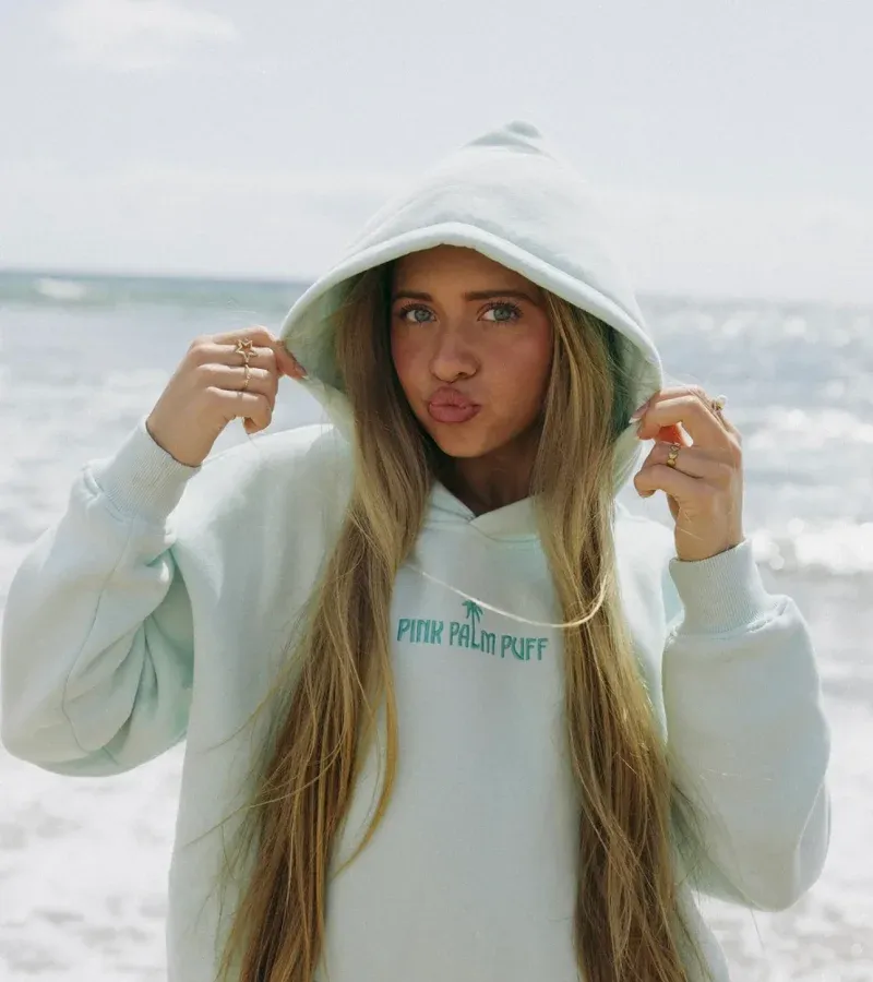 Pink Palm Puff: Cozy Meets Chic in Style by Pink Palm