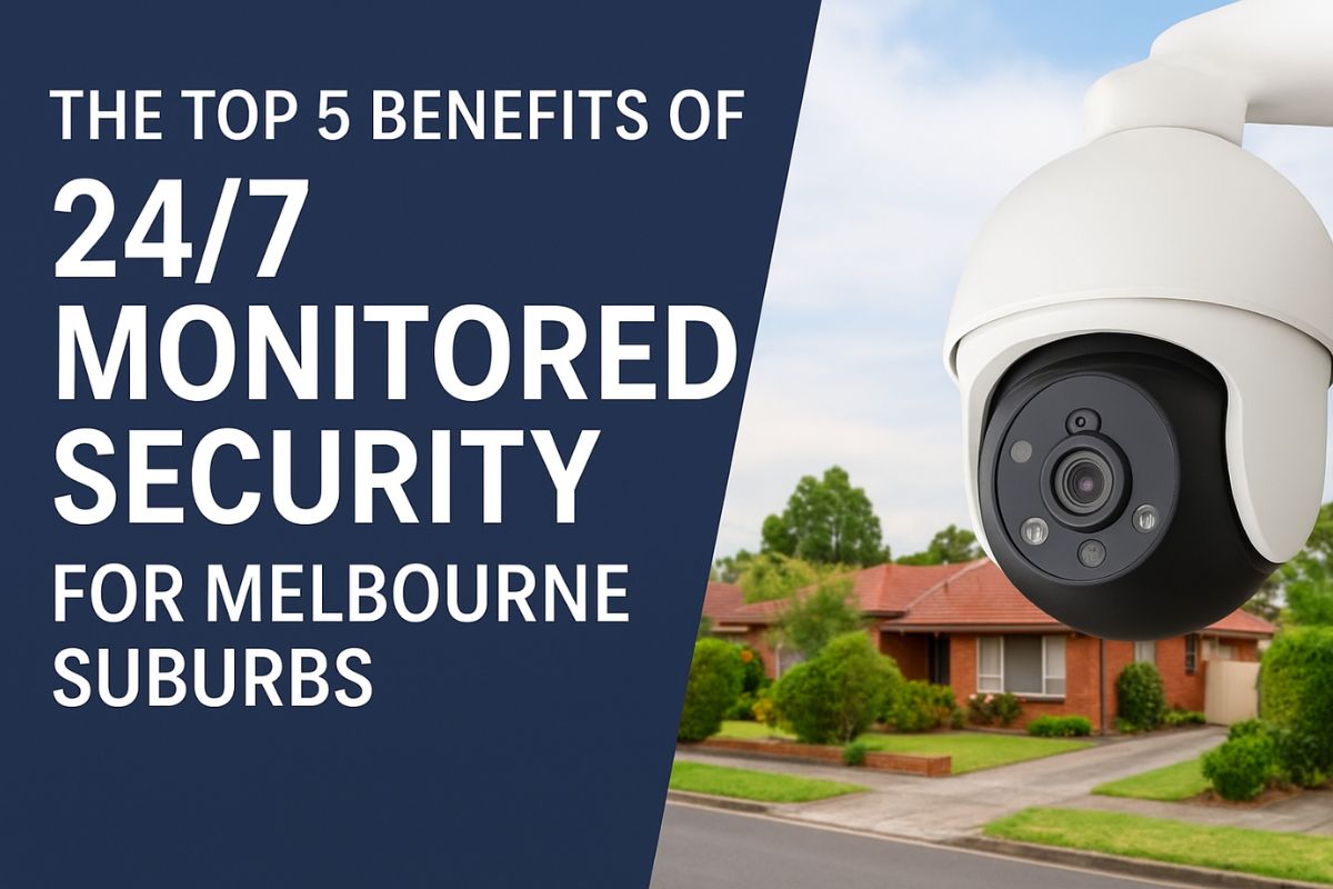 Top 5 Benefits of 24/7 Monitored Security in Melbourne