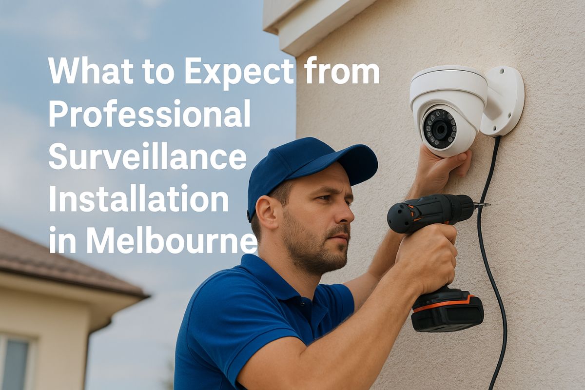 Professional Surveillance Installation in Melbourne: Guide