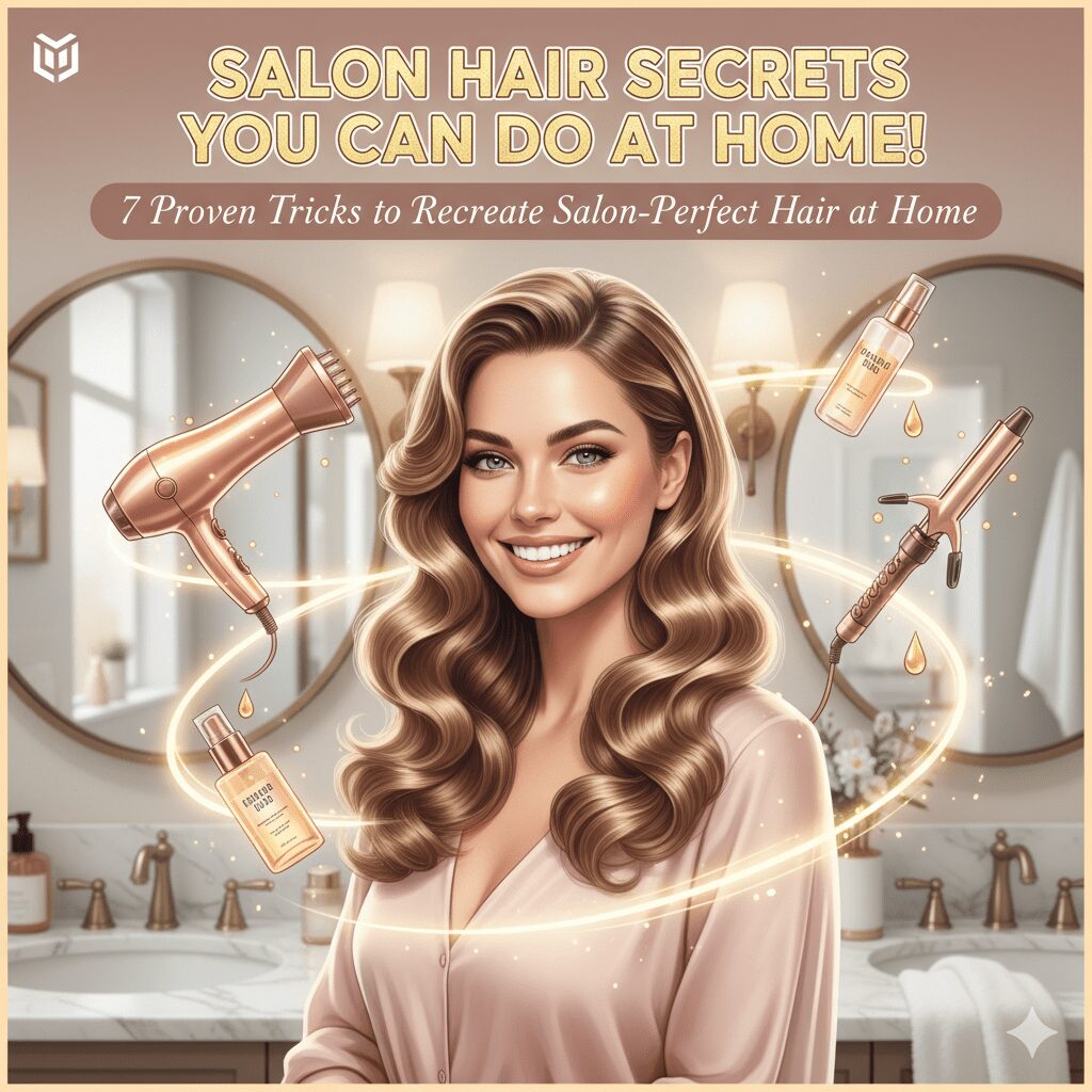 7 Proven Tricks to Recreate Salon-Perfect Hair at Home