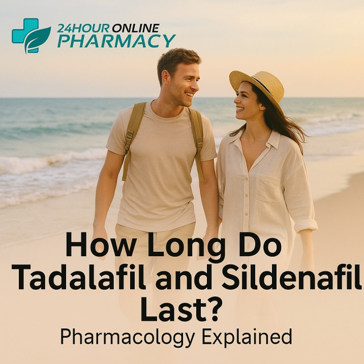 How Long Do Tadalafil and Sildenafil Last? Pharmacology Explained
