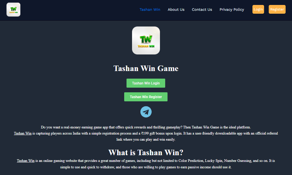 tashan win game