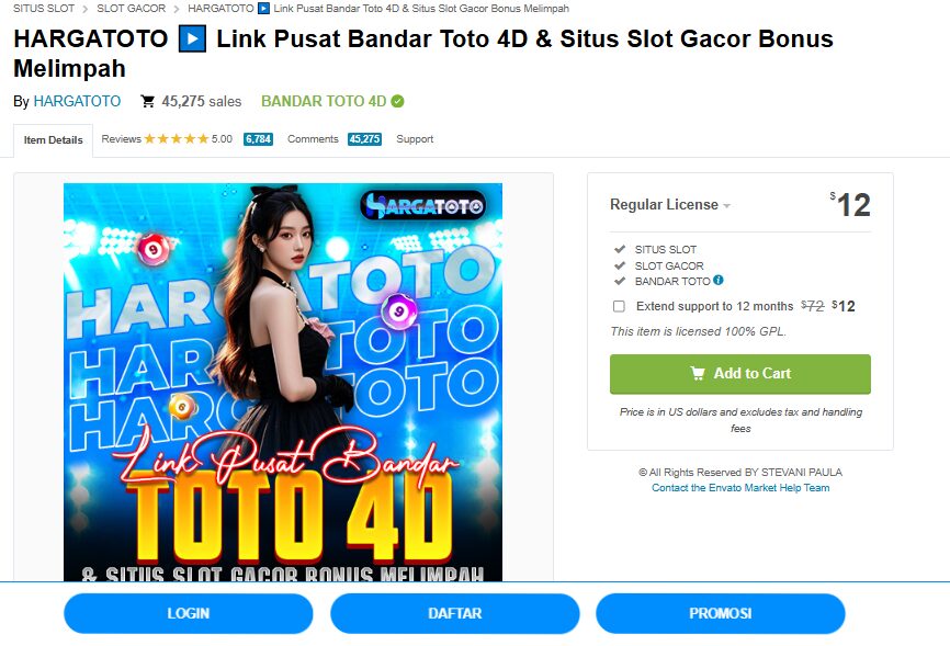 HARGATOTO – Pusat Bandar Toto 4D Terpercaya dengan Bonus Slot Gacor Melimpah