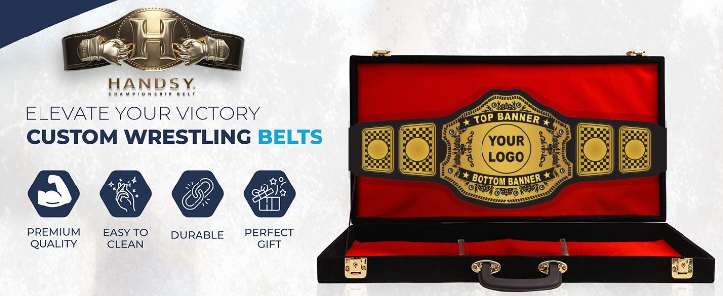 The Ultimate Guide to Custom Wrestling Belts for Champions