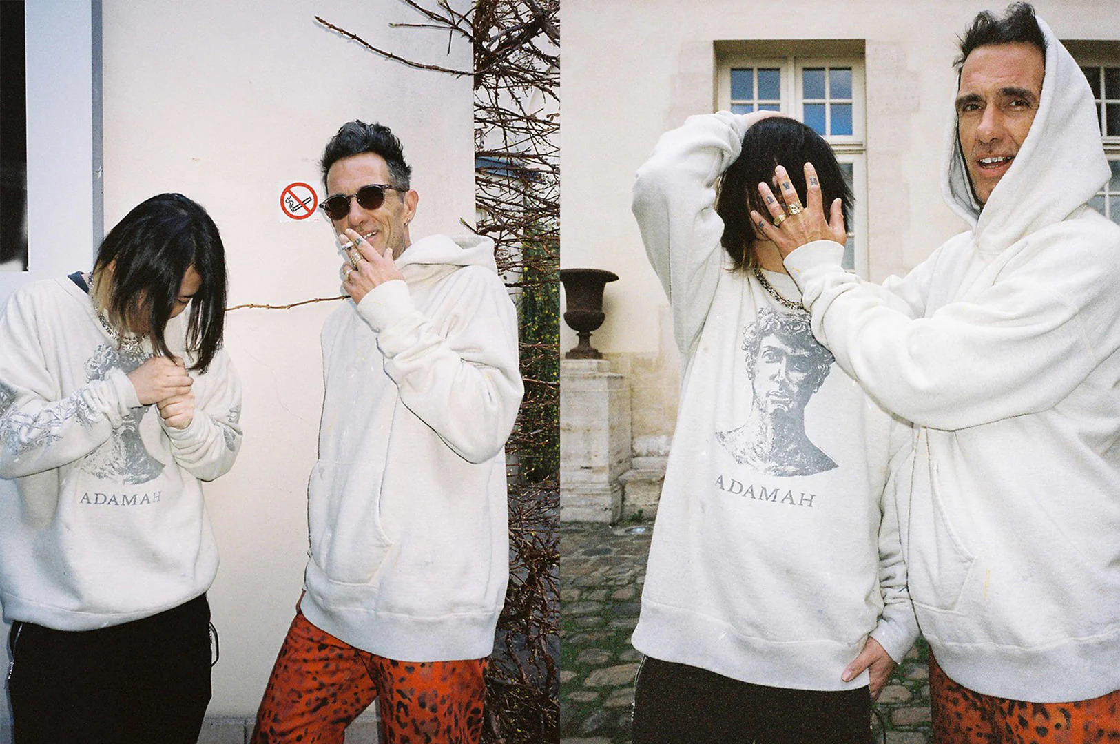 Authentic Saint Michael Hoodie | Hand-Treated Vintage Wash