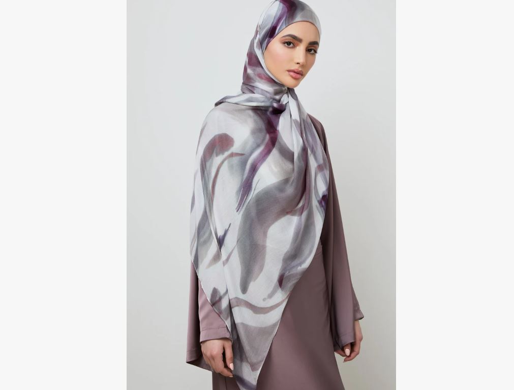 Print modal hijab Trendy Designs for Effortless Daily Styling