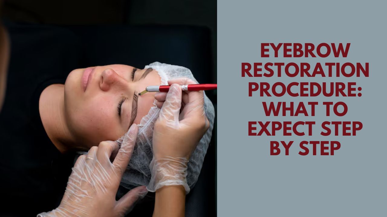 Eyebrow Restoration Procedure: What to Expect Step by Step