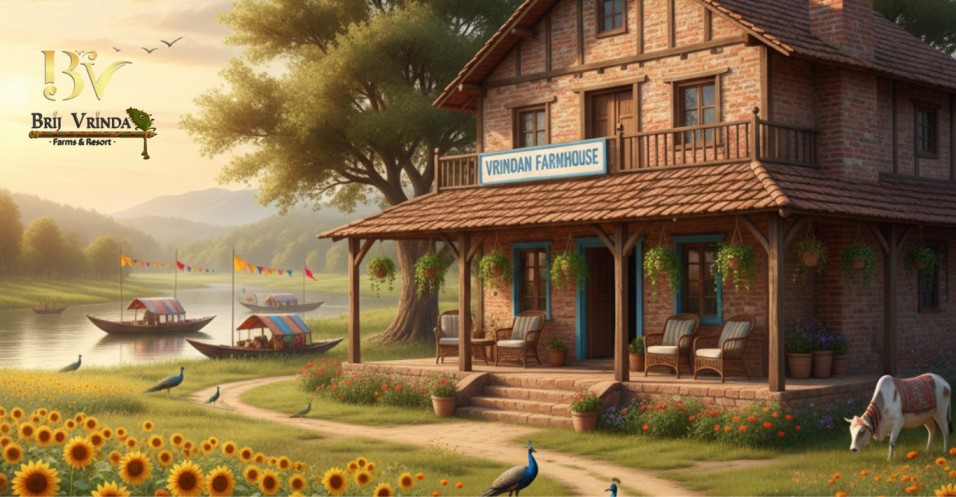 Farm House in Vrindavan for Sale: Experience Nature & High Investment Potential