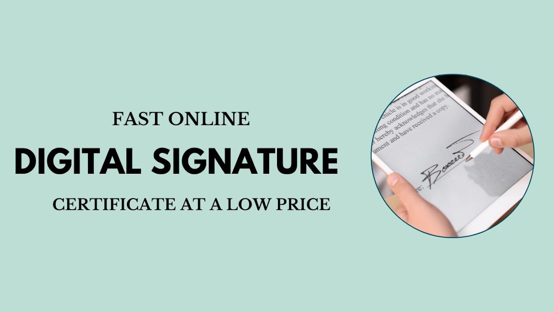 Fast Online Digital Signature Certificate at a Low Price