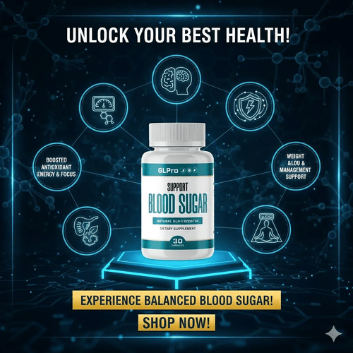 GLPro: A Natural Approach to Steady Blood Sugar and Strong Metabolic Health