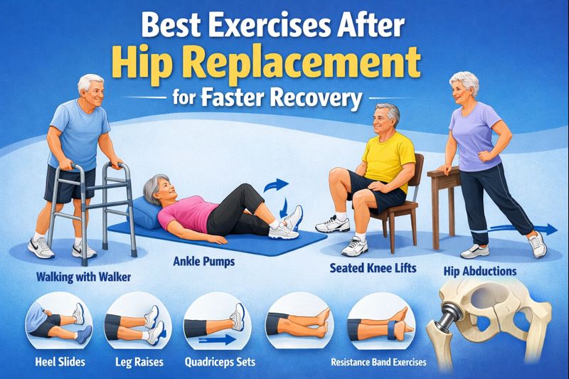 Best Exercises After Hip Replacement for Faster Recovery