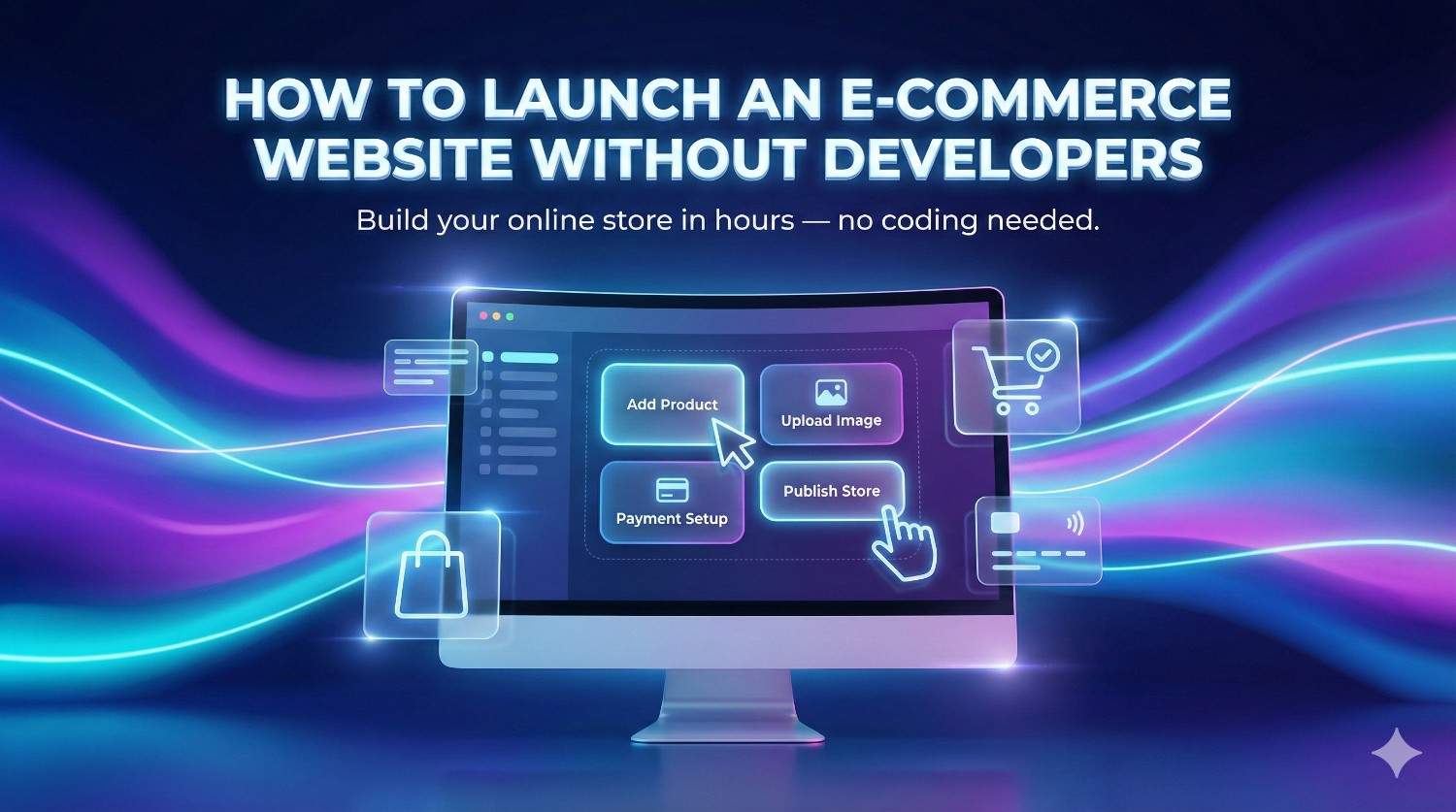 How to Launch an E-Commerce Website Without Developers