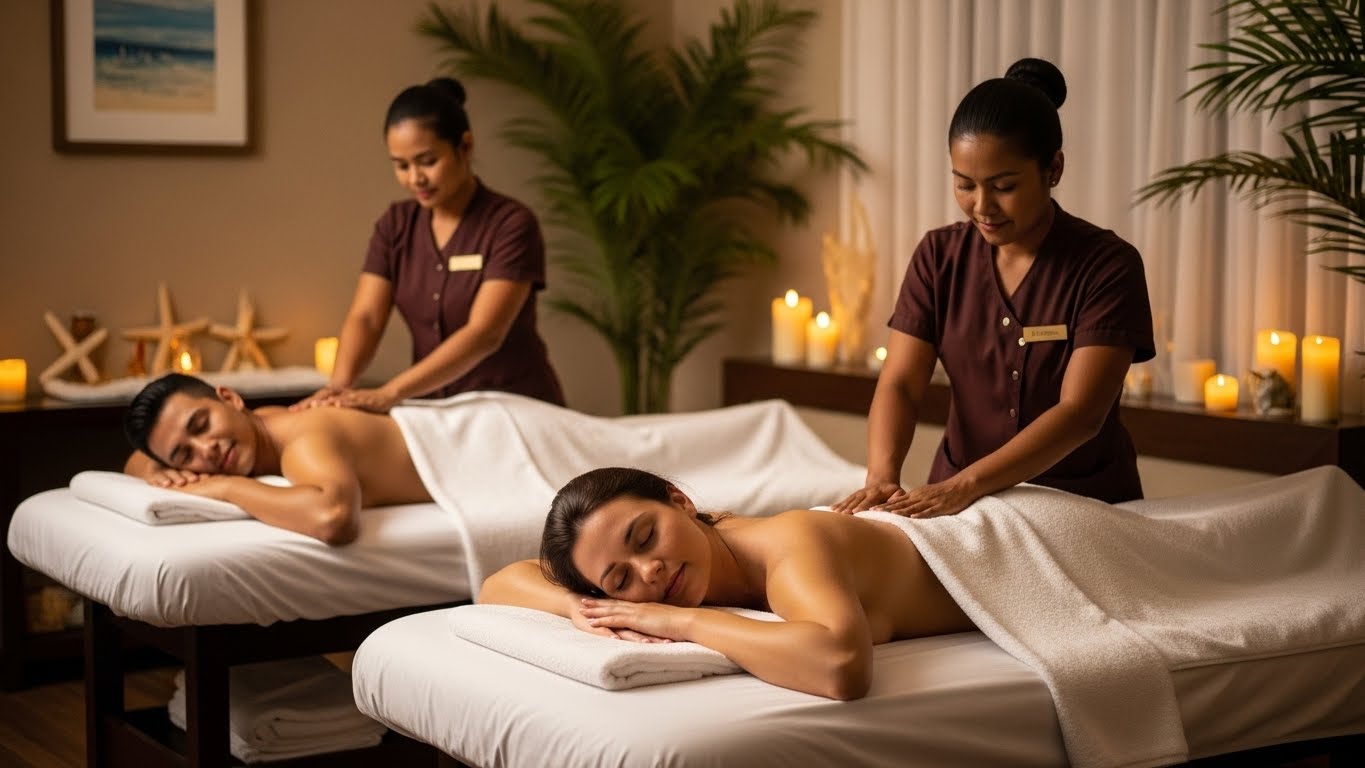 Why Anniversary Trips Feel More Magical with a Relaxing Couples Massage in Galveston