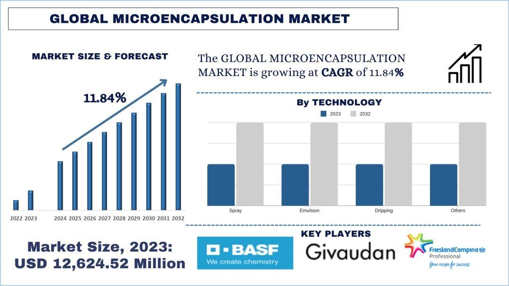 Microencapsulation Market Size, Growth, Trends, Forecast (2024-2032)