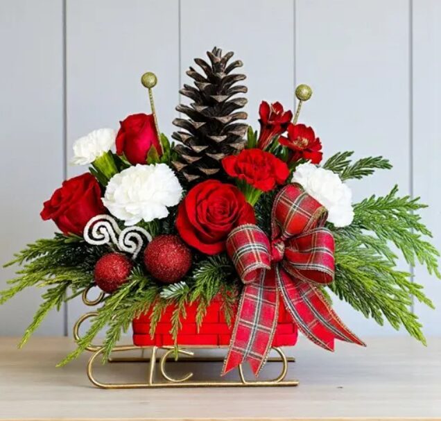Celebrate the Season with Beautiful Christmas Flower Arrangements by JMK Florist