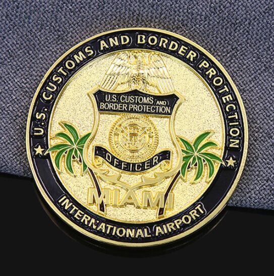 US CBP Miami Airport Officer Challenge Coin