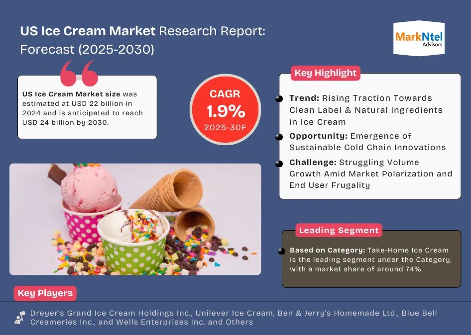 US Ice Cream Industry Insights & Future Growth by 2030
