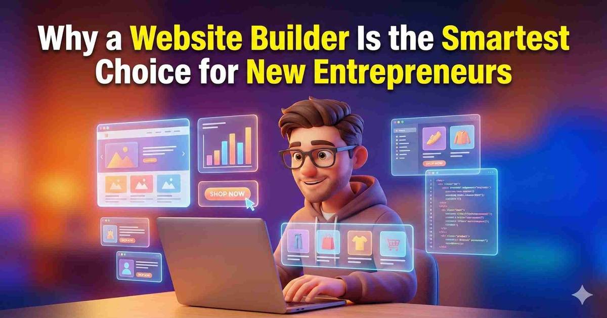 Why a Website Builder Is the Smartest Choice for New Entrepreneurs