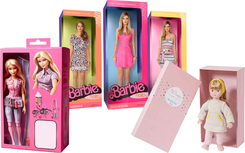 Custom Barbie Doll Boxes