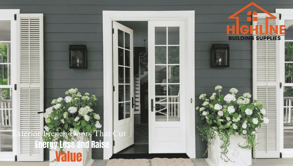 Exterior French Doors That Cut Energy Loss and Raise Value