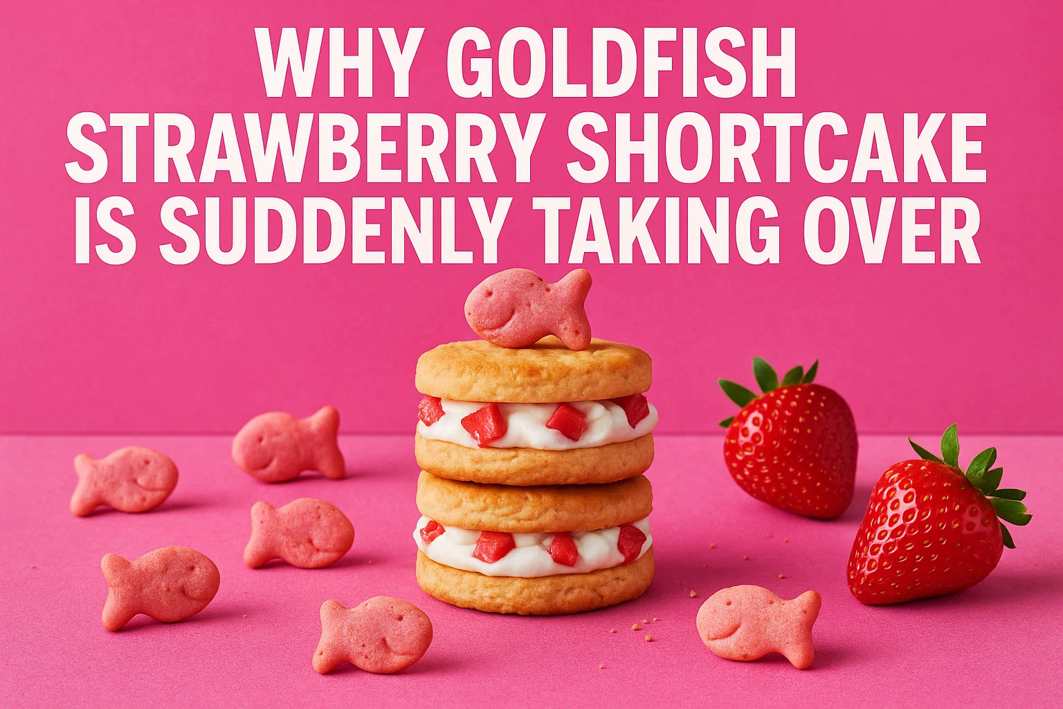 Why Goldfish Strawberry Shortcake Is Suddenly Taking Over