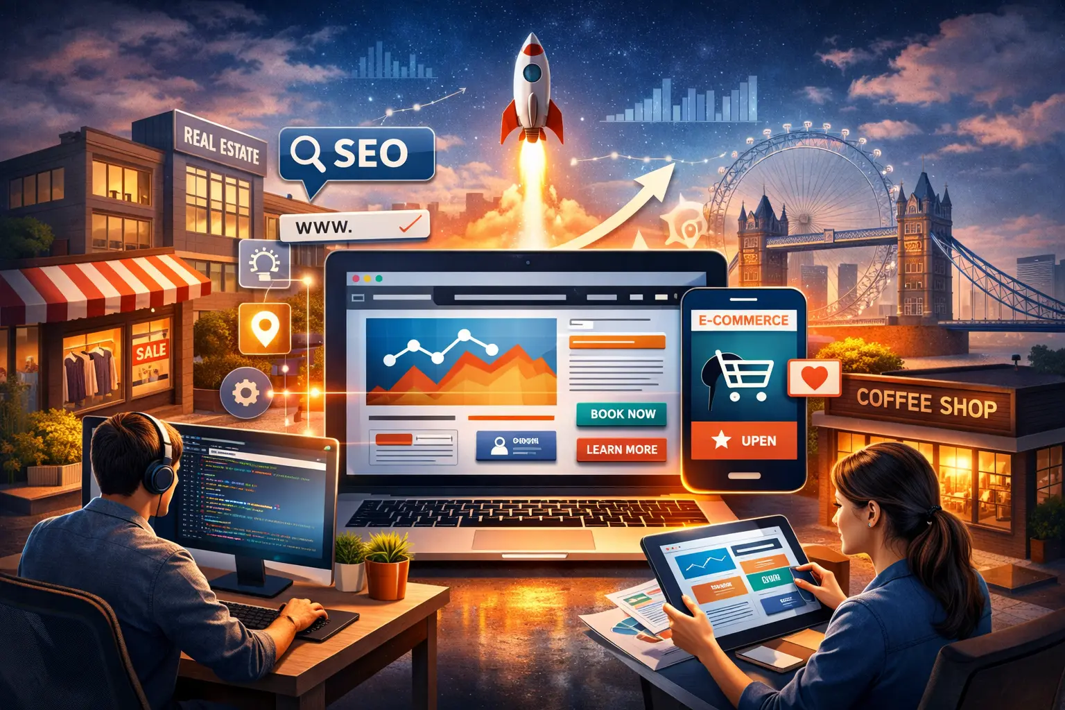 The Role of Web Development in Small Business Growth and Online Visibility