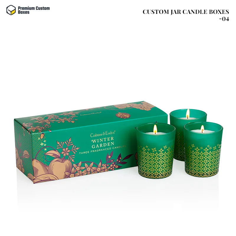 Custom Candle Jar Boxes Elevate Brand Image and Product Appeal
