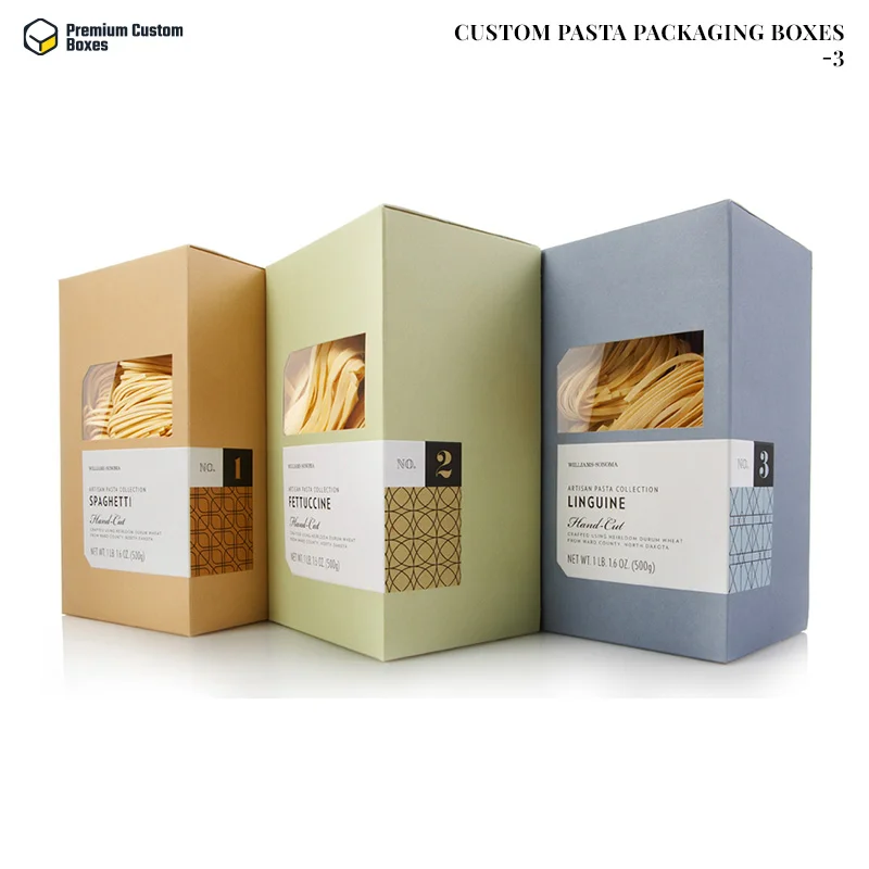 Custom Pasta Boxes: Innovative & Eco-Friendly Packaging