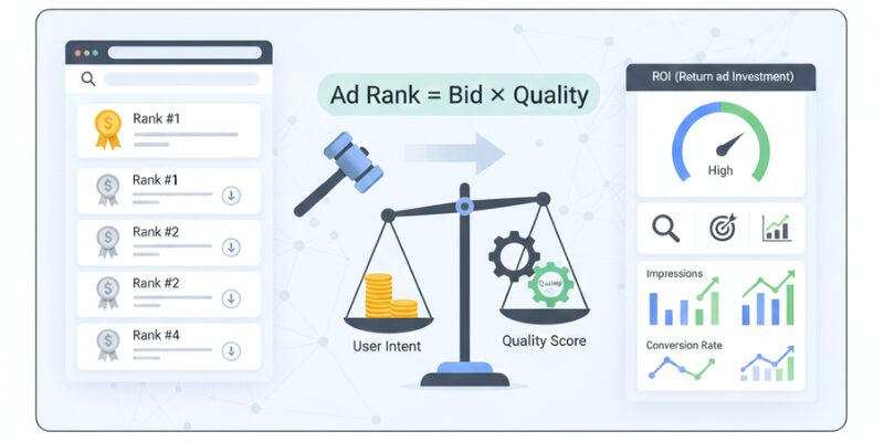 How Ad Auctions Determine Visibility in Paid Ads